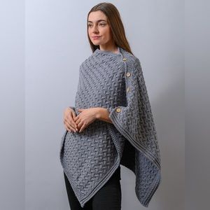 Super Soft Trellis Poncho